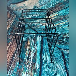 Desktop Organizer Wire Desk File Organizer Vertical Metal Stand up File Stand